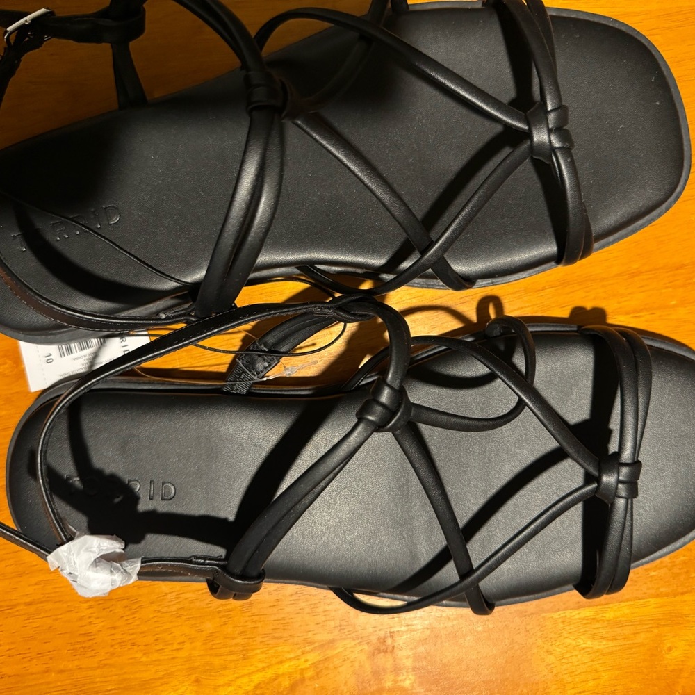 Torrid Black Strappy Sandals